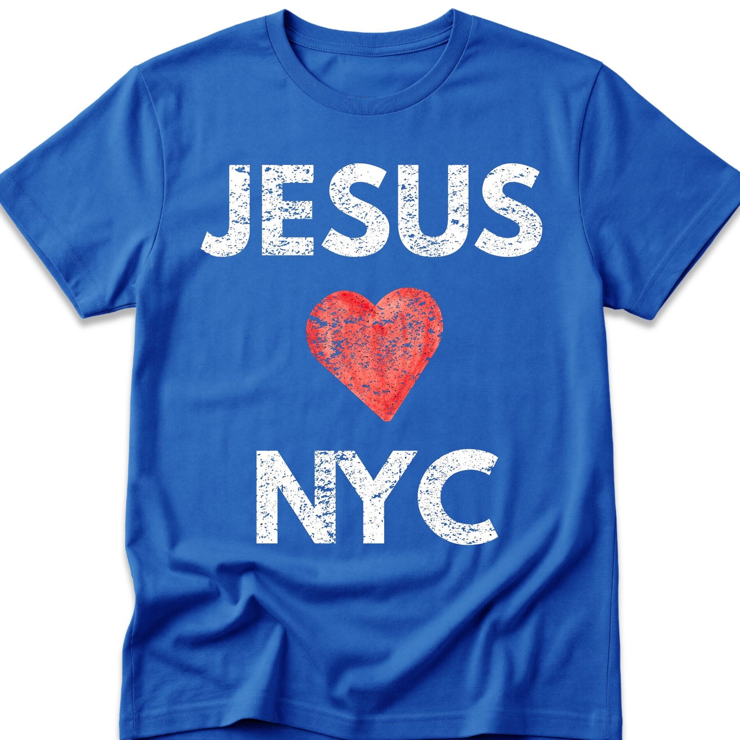 JESUS (HEART) LOVES NYC T-Shirt